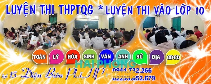 Luyện thi Hải Phòng – Trung tâm Bồi dưỡng Văn hóa Hải Phòng hình ảnh 3