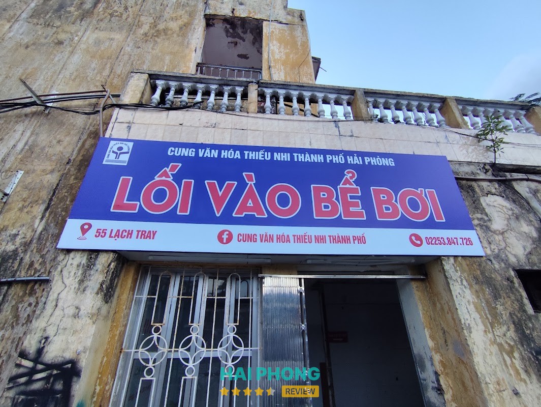 Bể bơi Cung văn hóa Thiếu nhi Hải Phòng – hình ảnh 2