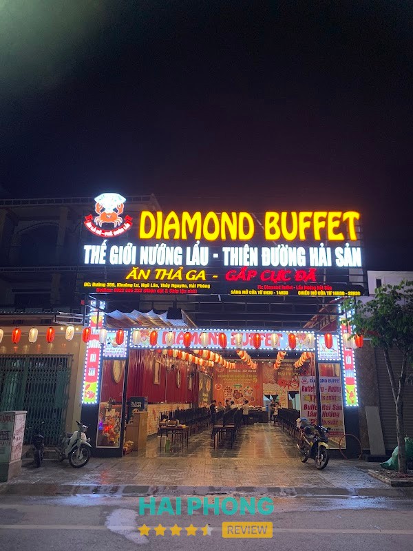 Diamond Buffet Lẩu Nướng Hải Sản Hải Phòng