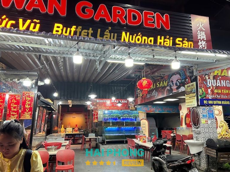 Lẩu Nướng Buffet Hải Sản TaiWan Garden An Dương