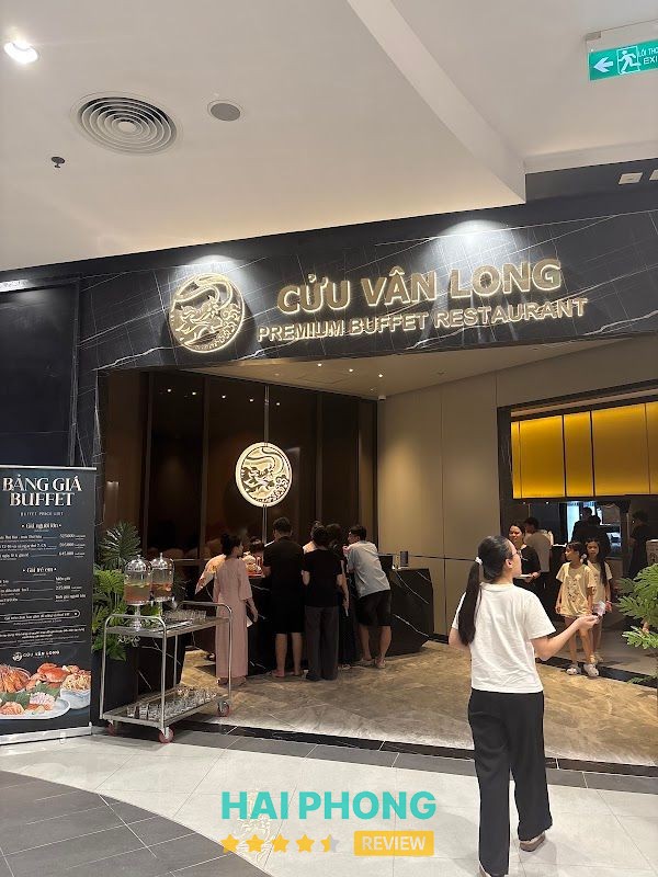 Buffet Cửu Vân Long Premium AEON MALL Hải Phòng Lê Chân