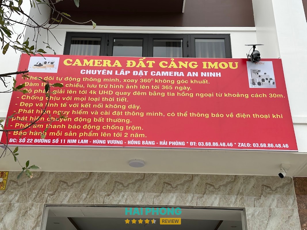 Camera an ninh đất cảng Hải Phòng