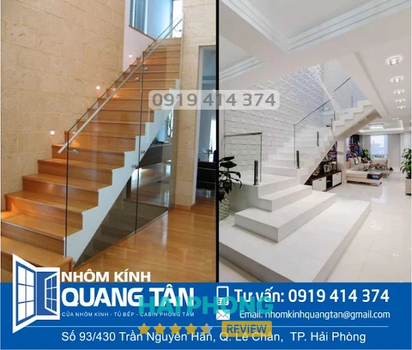 Công trình nhôm kính của Quang Tân