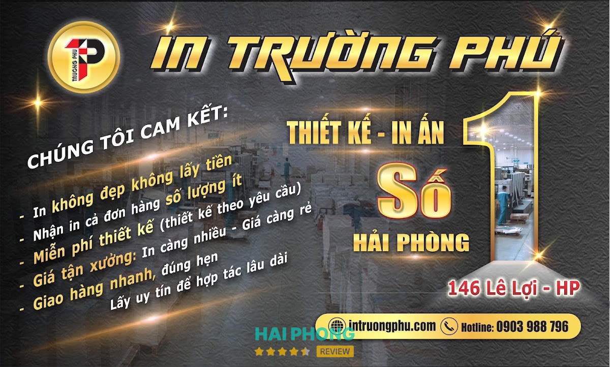 In Trường Phú Hải Phòng