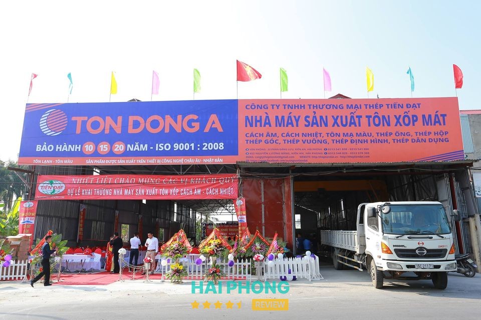 Công Ty TNHH Thương Mại Thép Tiến Đạt Hải Phòng