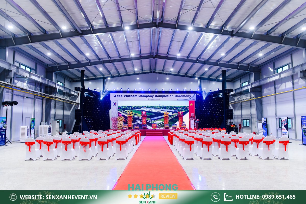 Tổ Chức Sự Kiện Tại Hải Dương - Sen Xanh Event Hải Phòng