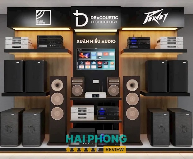 Không gian trưng bày tại HP AUDIO