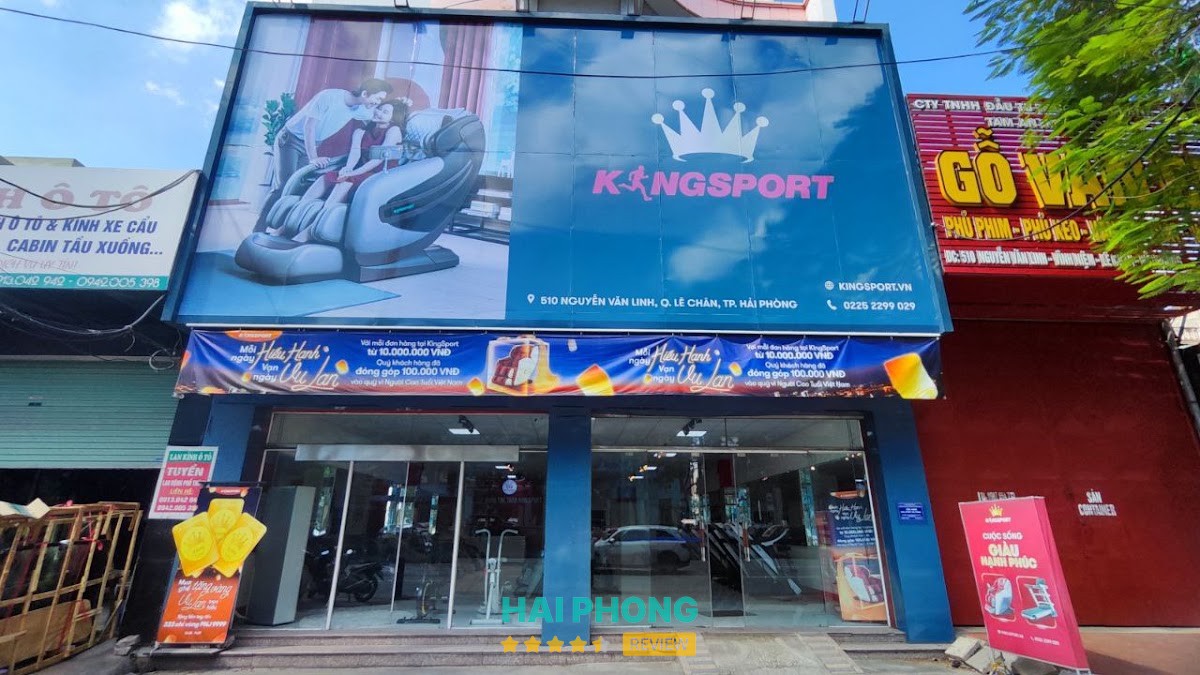 Kingsport Lê Chân Hải Phòng tại 510 Nguyễn Văn Linh, An Biên
