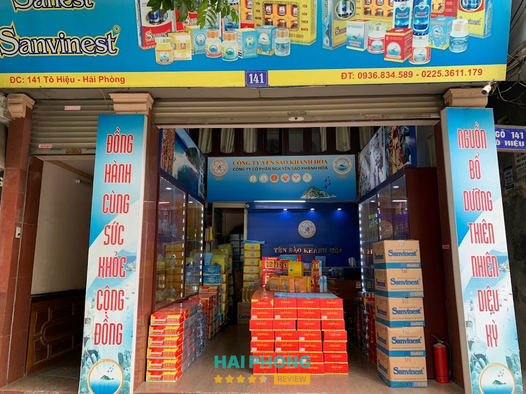 Cửa Hàng Yến Sào Khánh Hòa tại 141 Tô Hiệu