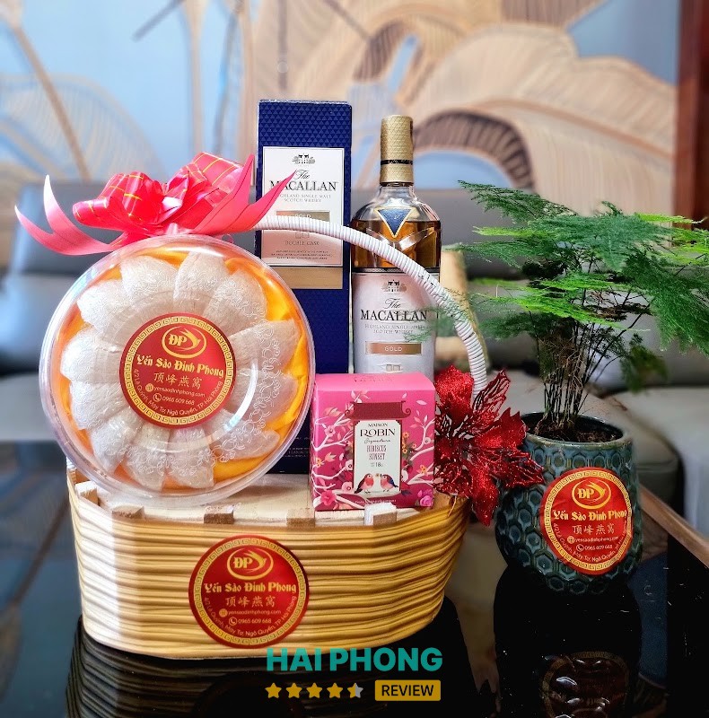 Bao bì sản phẩm Yến Sào Đỉnh Phong
