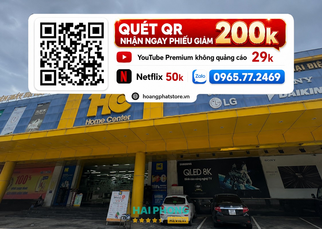 Siêu thị Điện máy HC Hải Phòng