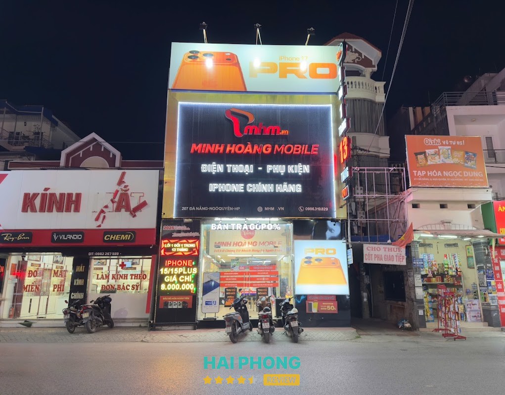 Minh Hoàng Mobile Đà Nẵng - iPhone Không Zin Tặng Máy Hải Phòng