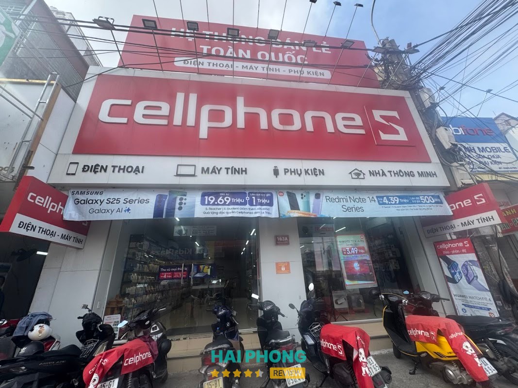 CellphoneS Hải Phòng - 163A Đà Nẵng Ngô Quyền