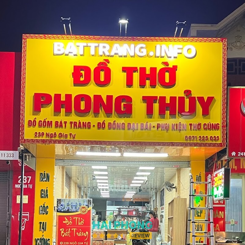 Cửa hàng đồ thờ Bát Tràng cao cấp 239 Ngô Gia Tự Hải Phòng – hình ảnh 1