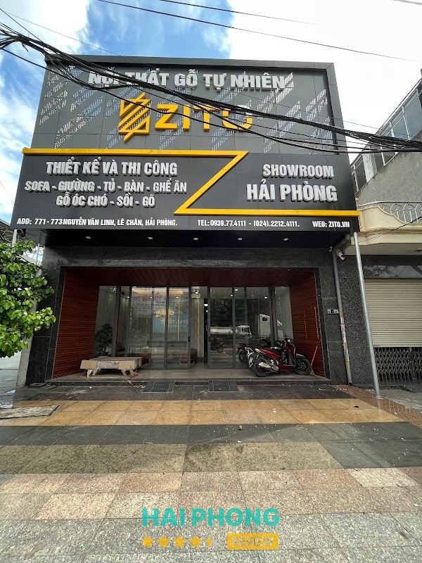 ZITO showroom nội thất gỗ tự nhiên An Biên