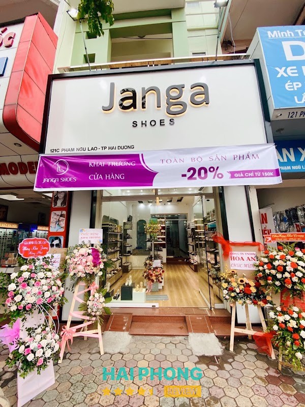 Cửa hàng giày dép nữ Janga Shoes – 121C Phạm Ngũ Lão