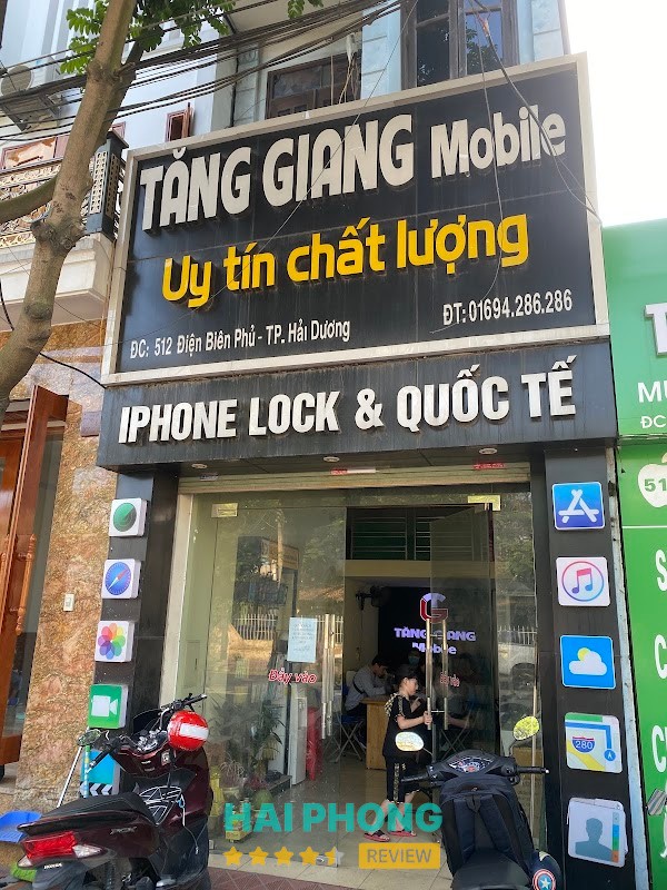 Tăng Giang Mobile – 512 Điện Biên Phủ, Thành Đông, Hải Phòng 170000, Việt Nam