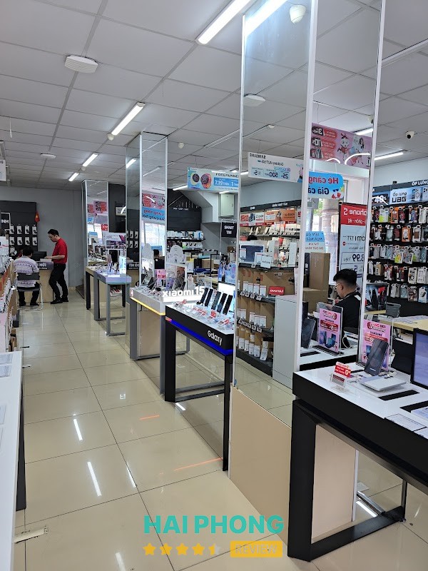 Không gian CellphoneS Hải Phòng 163A Đà Nẵng