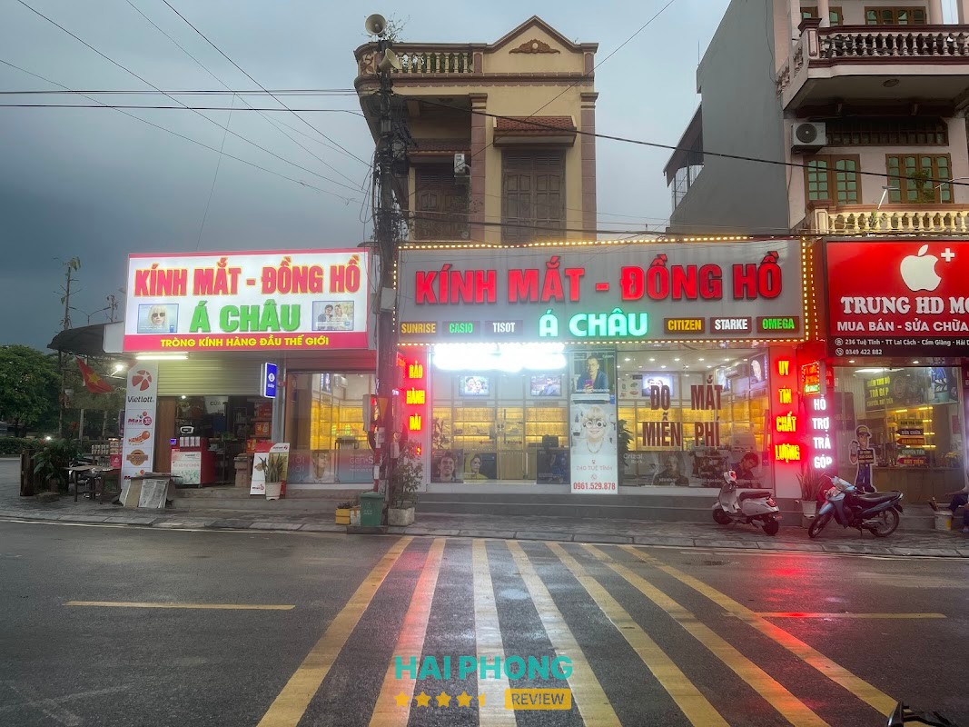 Kính Mắt Á Châu Lai Cách – 240 Tuệ Tĩnh, Thành Đông, Hải Phòng 170000, Việt Nam