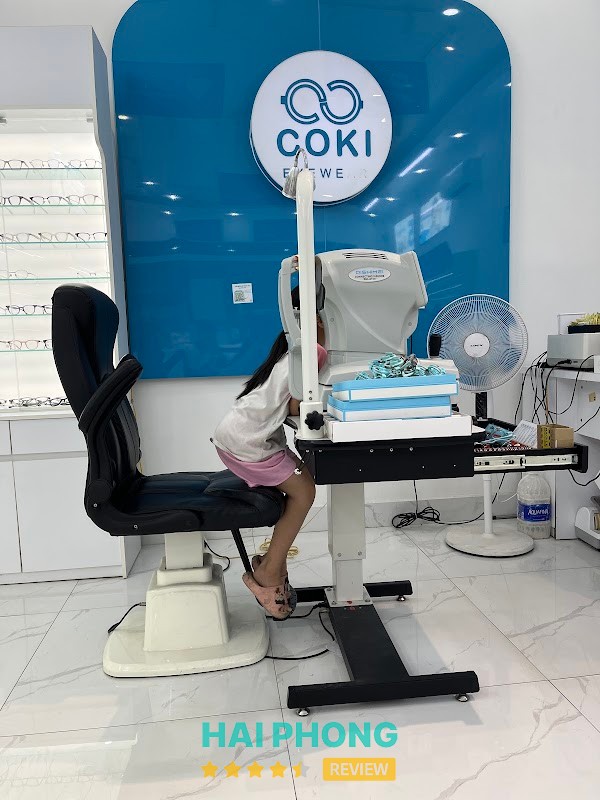 Kính Mắt Coki - không gian cửa hàng
