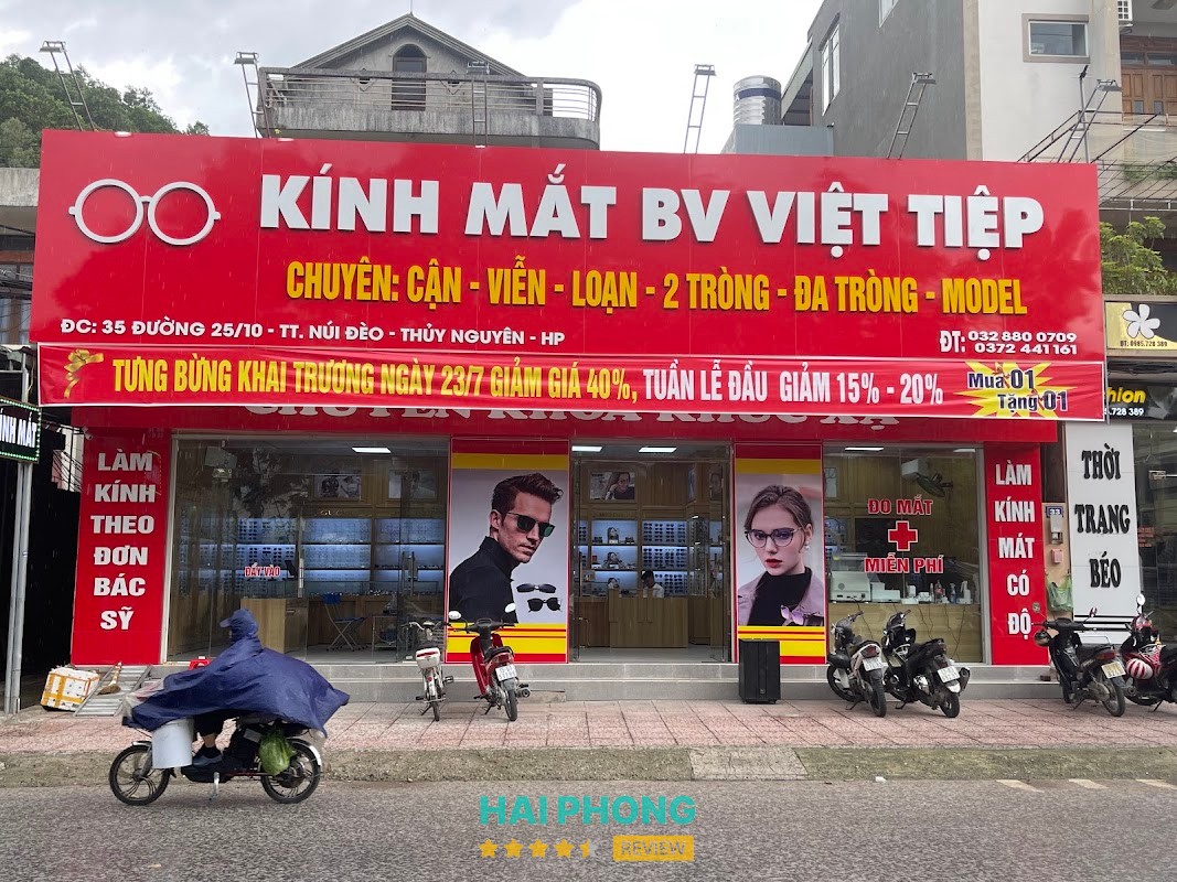 Kính Mắt BV Việt Tiệp - cửa hàng cắt kính
