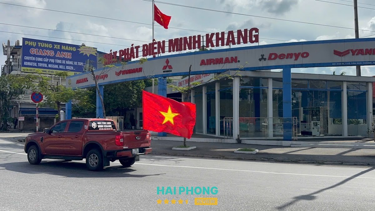 Máy phát điện Nhật bãi Minh Khang Hải Phòng