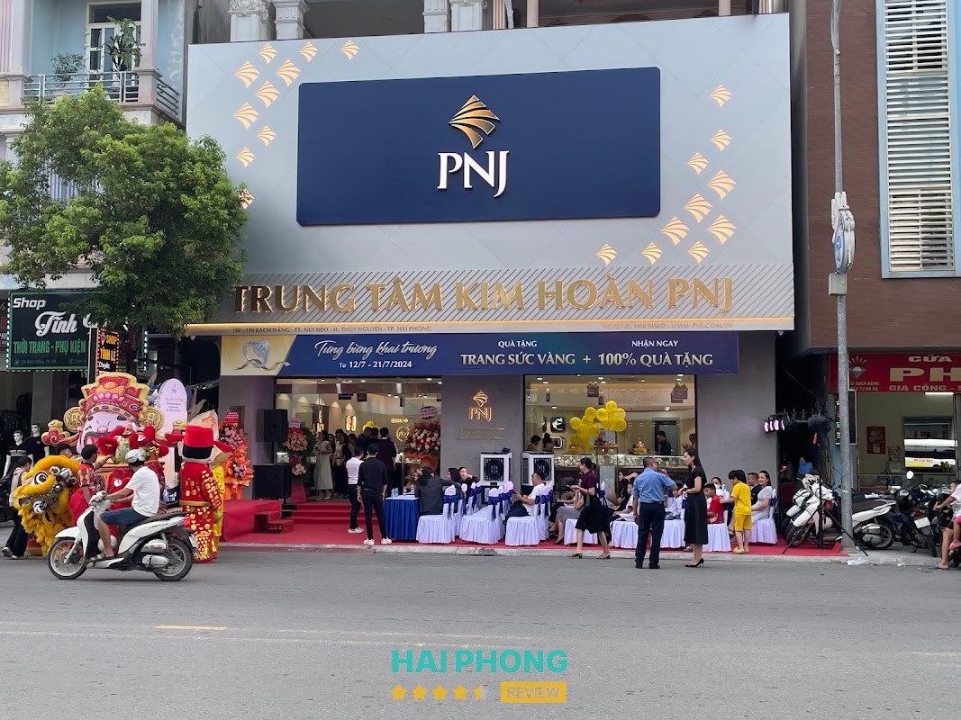 Cửa hàng trang sức PNJ 108–110 Bạch Đằng Thủy Nguyên
