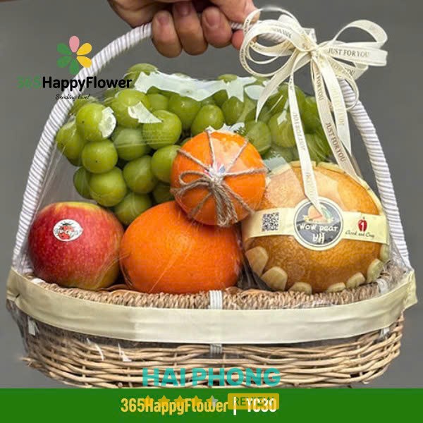 365HappyFlower - Fruits Giỏ Trái Cây Quà Tặng TP Hải Dương – hình ảnh 2