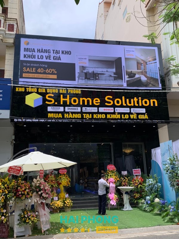 S.Home Hải Phòng - Showroom thiết bị vệ sinh, thiết bị bếp Hải Phòng