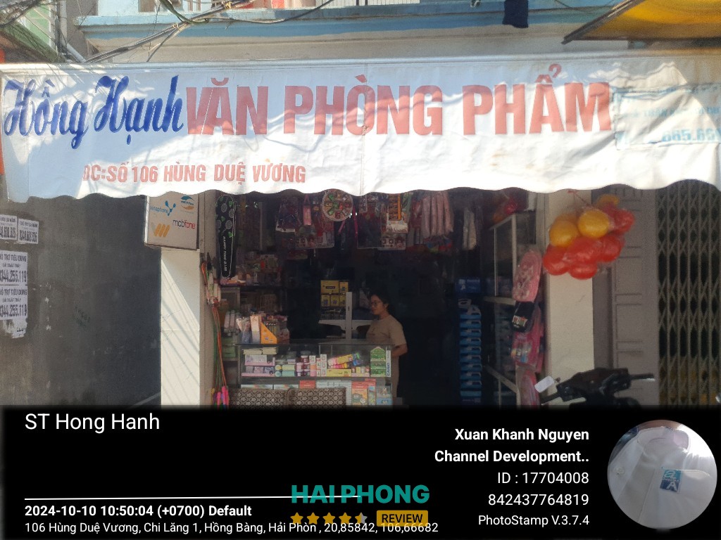 Văn phòng phẩm Hồng Hạnh Hồng Bàng