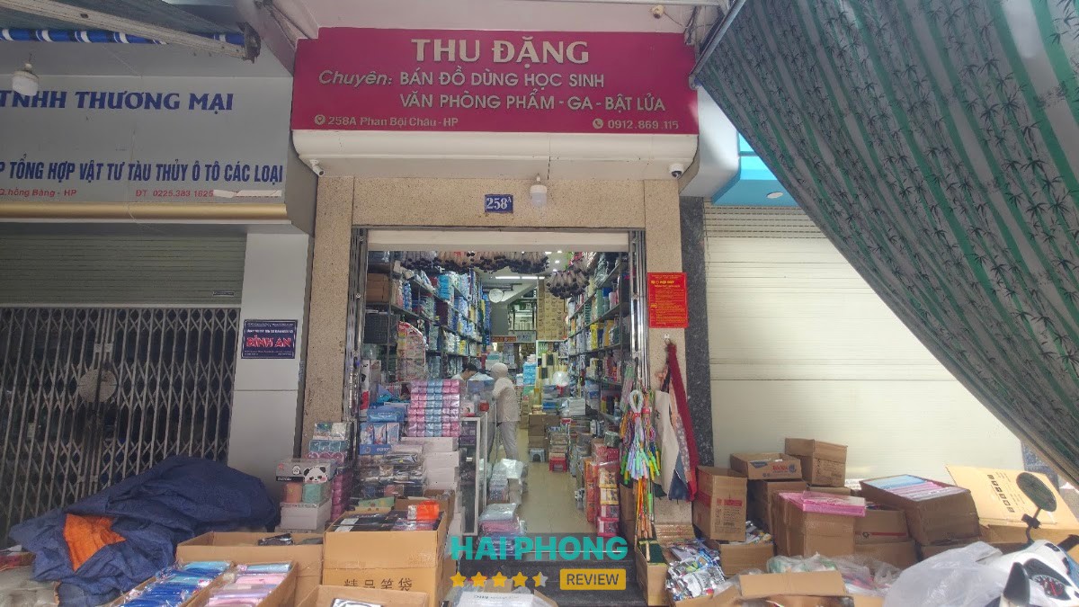 Cửa hàng Văn phòng phẩm Thu Đặng Hồng Bàng