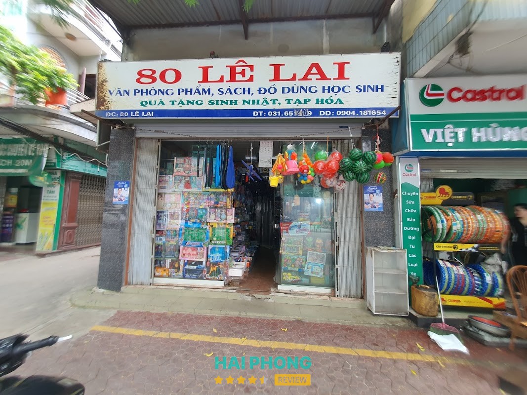 Cửa Hàng Văn Phòng Phẩm 80 Lê Lai Ngô Quyền