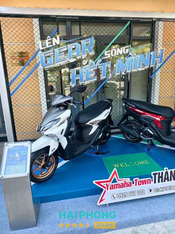 Không gian trưng bày tại YAMAHA THÀNH PHÁT