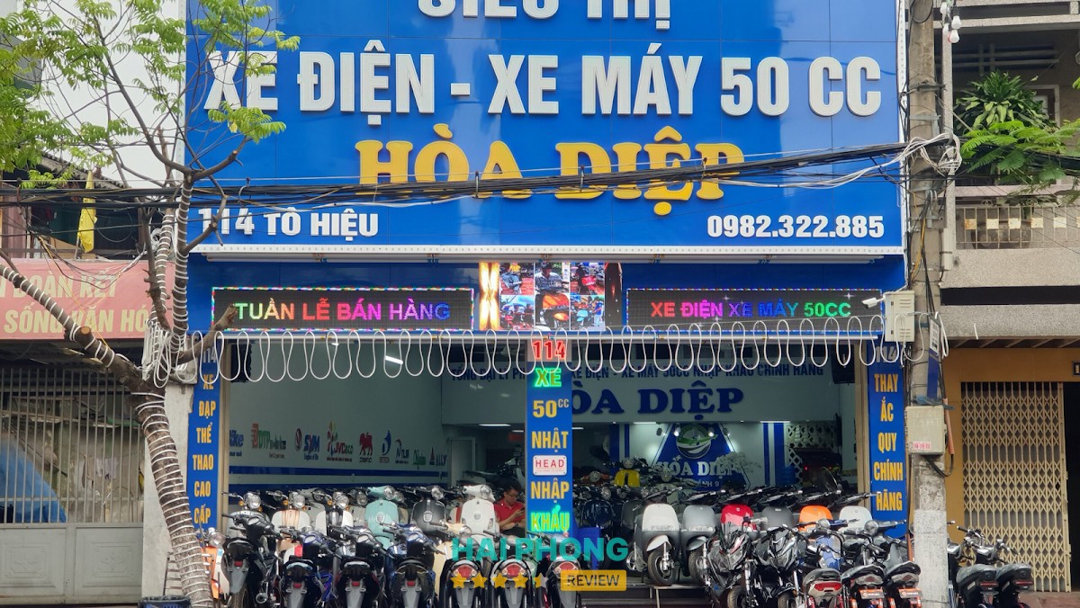 HỆ THỐNG XE ĐIỆN - XE MÁY 50cc HOÀ DIỆP HẢI PHÒNG – hình ảnh 2