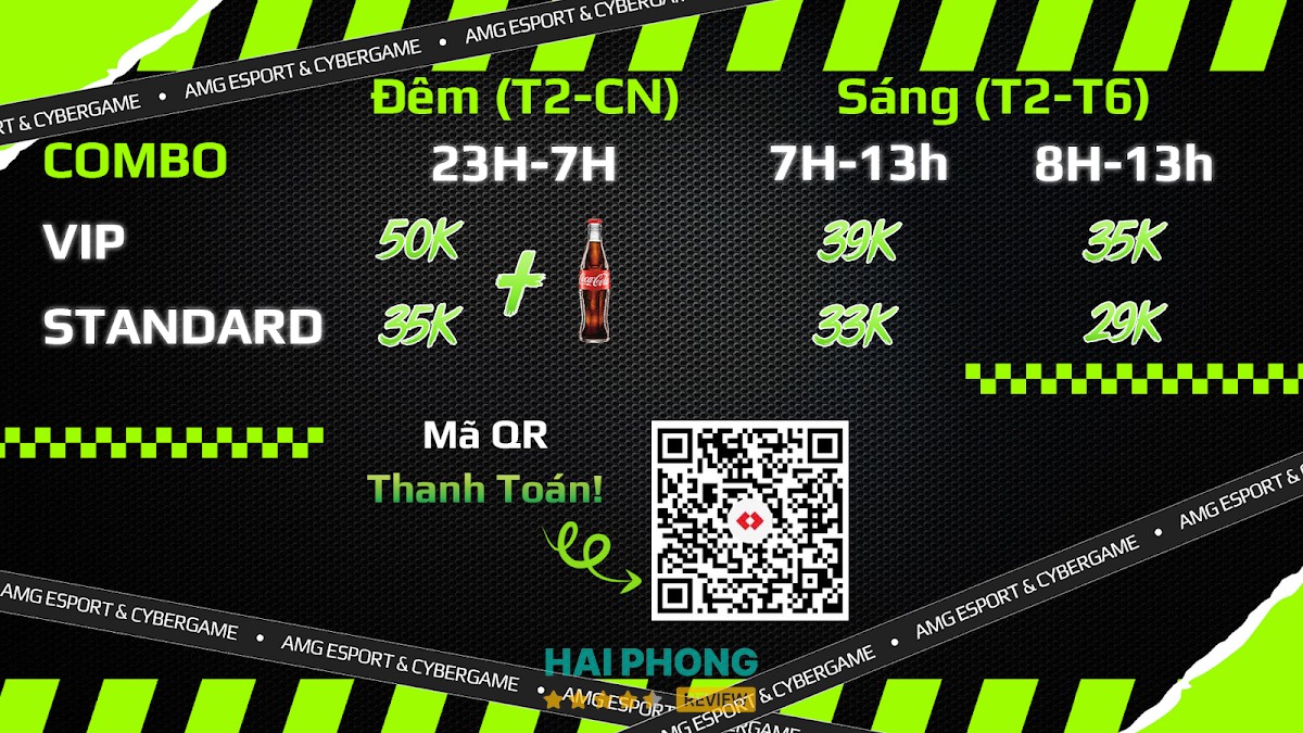 Khu máy AMG ESPORT & CYBERGAME