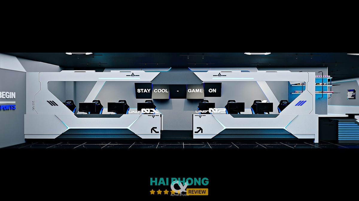 Không gian Academy Esports Gaming