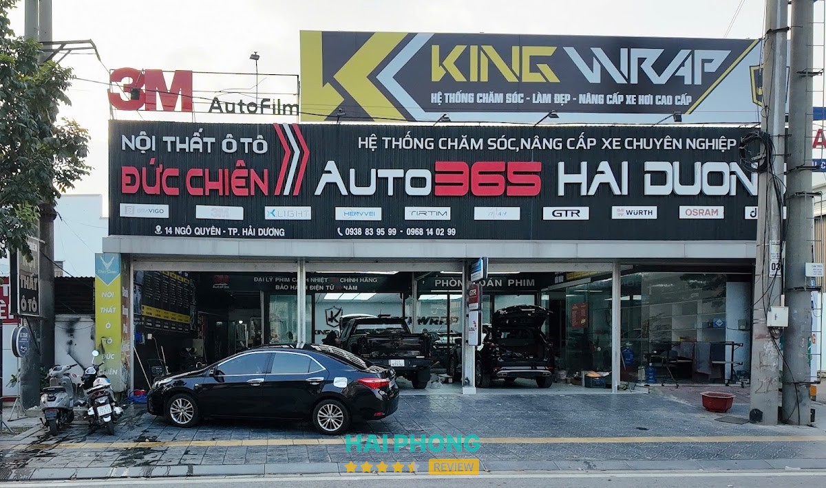 KingWrap Hải Dương - Dán Phim Cách Nhiệt, PPF, Decal Ô Tô Uy Tín Hải Phòng