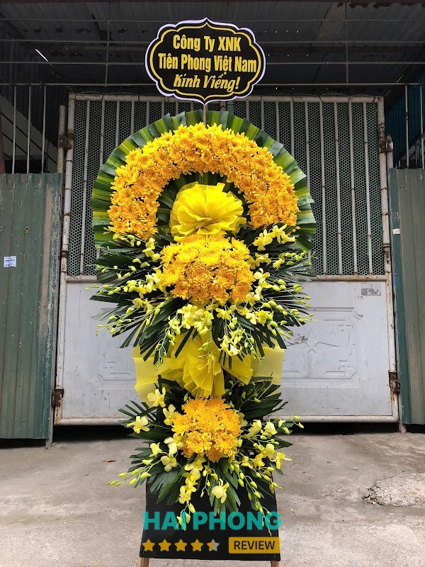 Vòng Hoa Đám Tang Hải Phòng - Bình An Flower Hải Phòng