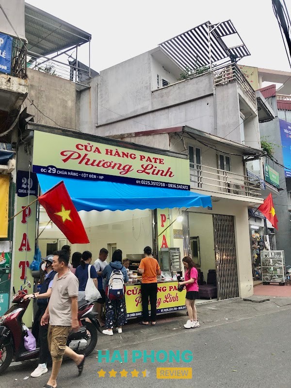 Pate Phương Linh tại Chùa Hàng