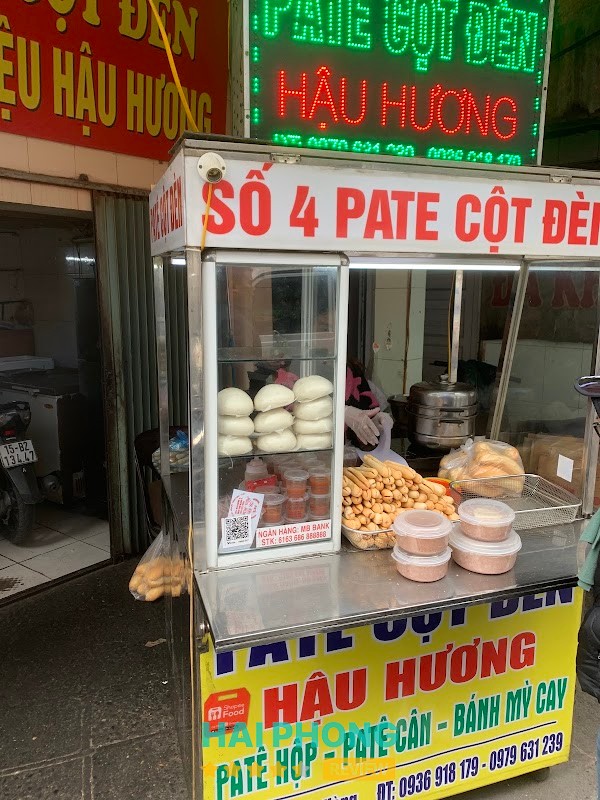 Pate Cột Đèn Hậu Hương