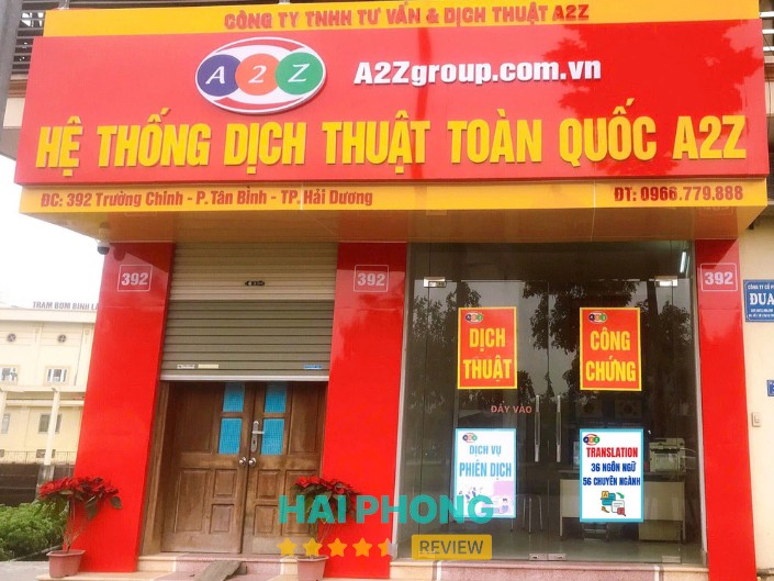 A2Z Dịch Thuật Hải Dương