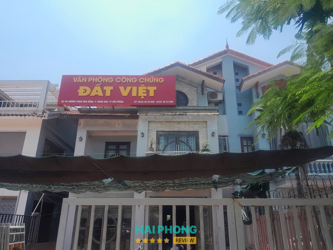 Văn Phòng Công Chứng Đất Việt Hải Phòng