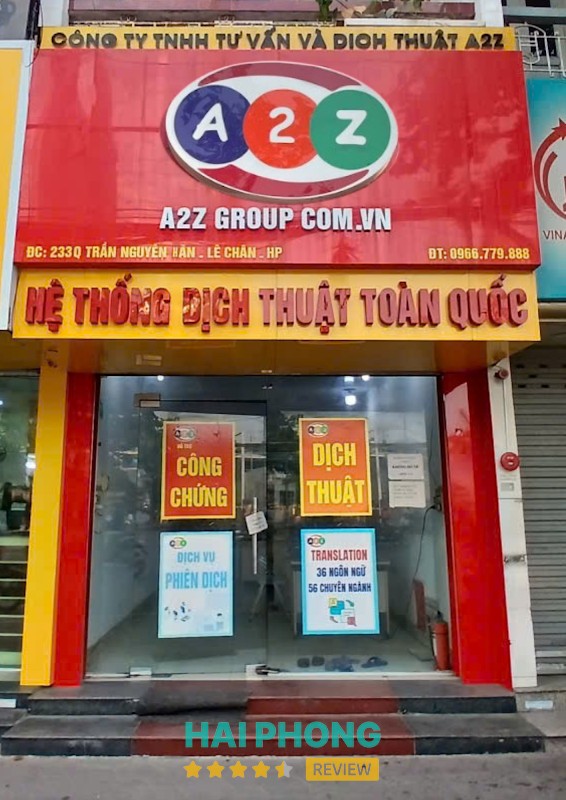 A2Z Dịch Thuật Lê Chân Hải Phòng