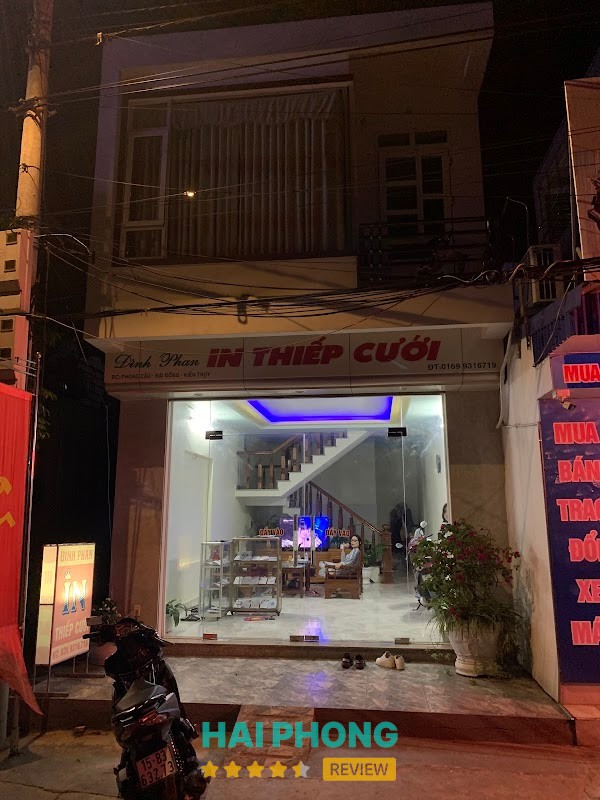 THIỆP CƯỚI ĐÌNH PHAN Hải Phòng