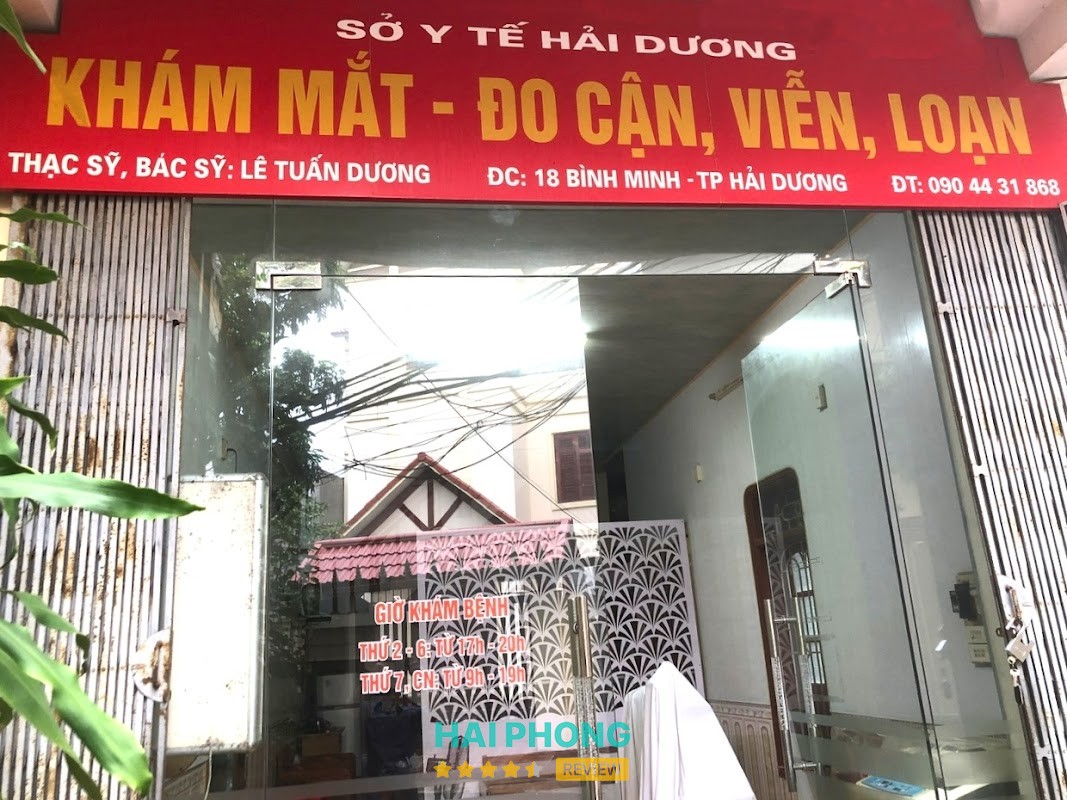 Phòng Khám Chuyên Khoa Mắt Bác Sĩ Dương – 18 Bình Minh