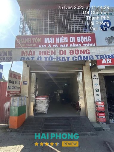 Cửa Hàng Mái Hiên Di Động Bạt Ô Tô Thanh Tôn Hải Phòng