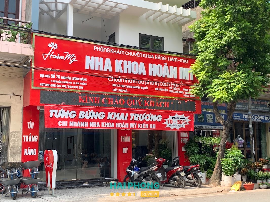 Trang thiết bị Nha Khoa Hoàn Mỹ Kiến An