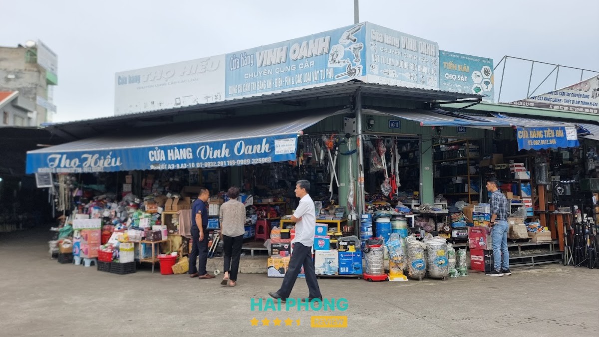 Chợ Sắt chợ tạm Kiến An