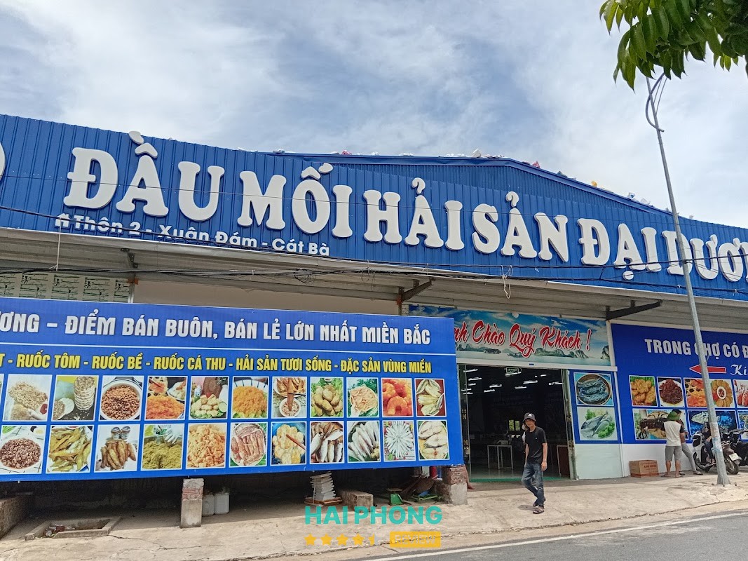 Chợ đầu mối hải sản Đại Dương Cát Bà Cát Hải