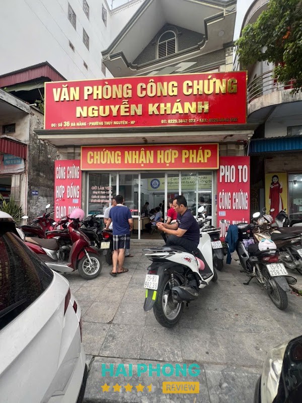 Văn phòng công chứng Nguyễn Khánh Thủy Nguyên
